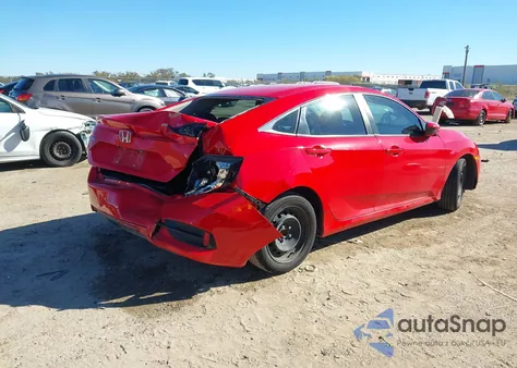 2020 Honda Civic Lx from USA, damaged, VIN 2HGFC2F61LH580353